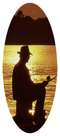 Gone Fishing (Dock) Bronze